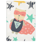 Star Super Hero Klemmbrett (Rückseite)