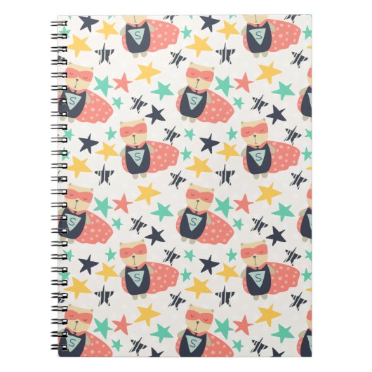 Star Super Hero Notizblock (Vorderseite)