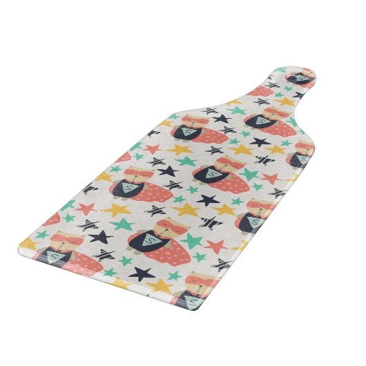 Star Super Hero Schneidebrett (Ecke)