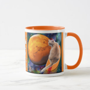 Star Surfer Cat Chili Pepper Tasse