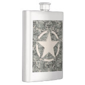 Star Symbol Pixel Digital Camouflage Flachmann (Rechts)