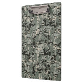 Star Symbol Pixel Digital Camouflage Klemmbrett (Links)