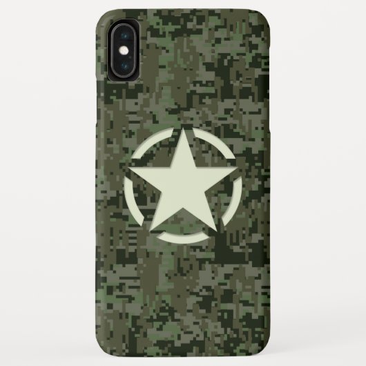 Star Tag Decal Digital Camouflage Style Case-Mate iPhone Hülle (Rückseite)