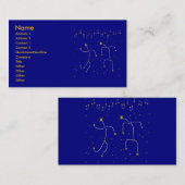 Star Tanz Visitenkarte (Vorne/Hinten)