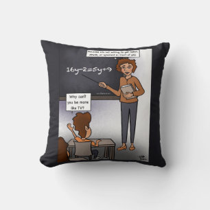 Star Teacher Throw Kissen