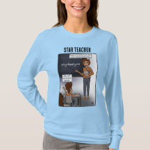Star Teacher Women's Long Sleeved T - Shirt