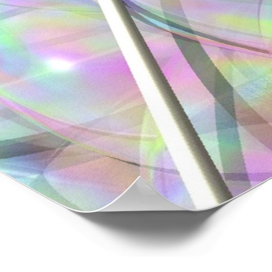 Star Tetra Bubble Grid Poster (Ecke)