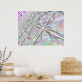 Star Tetra Bubble Grid Poster (Küche)