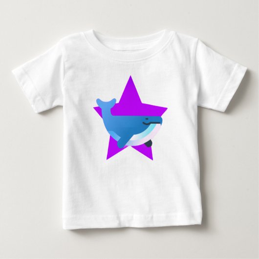 Star, The Whale, Whale Baby T-shirt (Vorderseite)