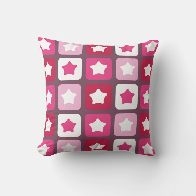 star Throw Pillow Kissen (Vorderseite)