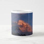 Star Trail | Mount Everest Tibet, China Jumbo-Tasse (Vorderseite)