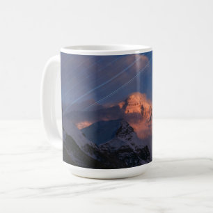 Star Trail   Mount Everest Tibet, China Kaffeetasse