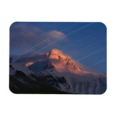 Star Trail | Mount Everest Tibet, China Magnet (Horizontal)