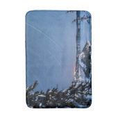 Star Trails | Krater Lake National Park Badematte (Vorderseite Vertikal)