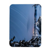 Star Trails | Krater Lake National Park Magnet (Vertikal)