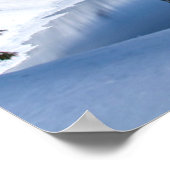 Star Trails | Krater Lake National Park Poster (Ecke)