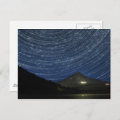 Star Trails Over Mount Howard am Trillium See ODER Postkarte (Vorne/Hinten)