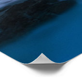 Star Trails über Torres del Paine Poster (Ecke)