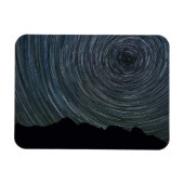 Star Trails um Polaris herum | Ingalls Pass Magnet (Horizontal)