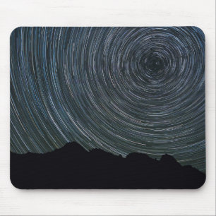 Star Trails um Polaris herum   Ingalls Pass Mousepad
