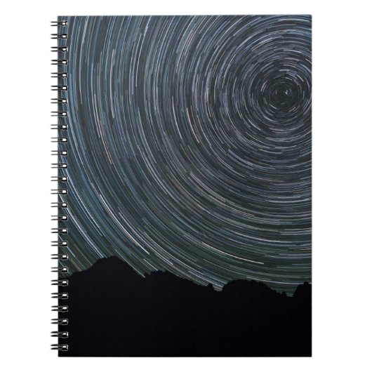 Star Trails um Polaris herum | Ingalls Pass Notizblock (Vorderseite)