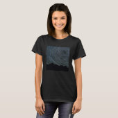 Star Trails um Polaris herum | Ingalls Pass T-Shirt (Vorne ganz)