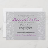 STAR TREE Bar Bat Mitzvah Einladung (Vorderseite)