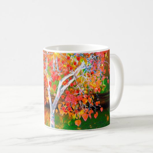 Star Tree Coffee Tasse (VorderseiteRechts)