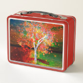 Star Tree Metal Lunchbox (Rückseite)