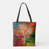 Star Tree Tote Bag Tasche (Rückseite)
