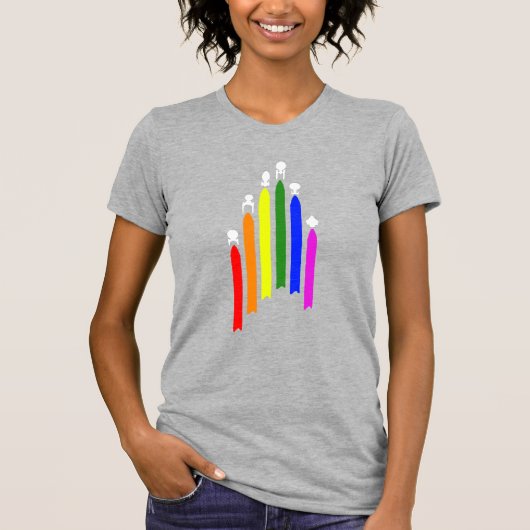 Star Trek Gay Pride T-Shirt (Vorderseite)