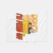 Star Trek_ Lower Decks Shaxs Ed Off Quote Premium Fleecedecke (Vorderseite (Horizontal))