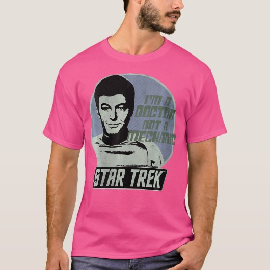 Star Trek Original Series McCoy I bin Arzt T-Shirt (Vorderseite)