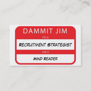 Star TreknamensAbzeichen - coole Geschäfts-Karten Visitenkarte