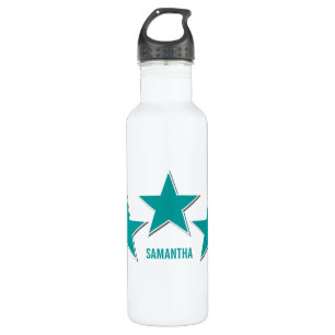 Star Trio Liberty Flasche, Aquamarin Trinkflasche