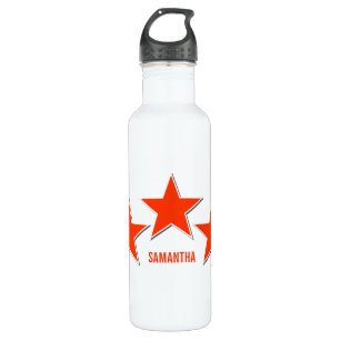 Star Trio Liberty Flasche, Orange Edelstahlflasche
