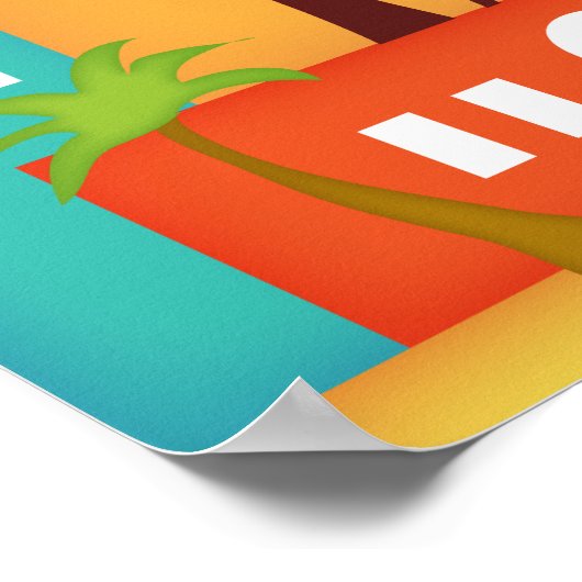 Star über Bethlehem Weihnachtskrippe Poster (Ecke)