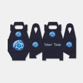 Star umkreist geschenkschachtel (Ungefaltet)