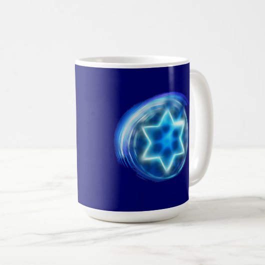 Star umkreist kaffeetasse (VorderseiteRechts)