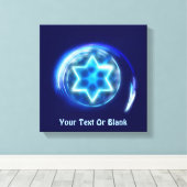 Star umkreist leinwanddruck (Insitu (Holzboden))