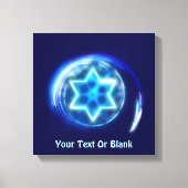 Star umkreist leinwanddruck (Vorderseite)