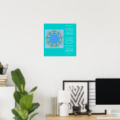 Star und Mond 2 Poster (Heimbüro)