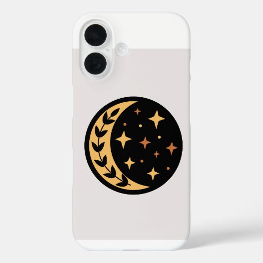 Star- und Mondzirkel Case-Mate iPhone Hülle (Rückseite)