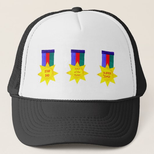 'Star Vater' Trucker Hat Truckerkappe (Vorderseite)