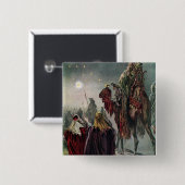 Star von Bethlehem Button (Vorne & Hinten)