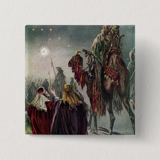 Star von Bethlehem Button (Vorderseite)