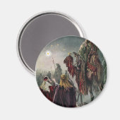 Star von Bethlehem Magnet (Vorderseite/Rückseite)