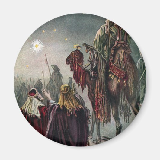 Star von Bethlehem Magnet (Vorne)