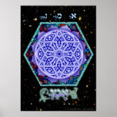 Star von David - Amen Meditation Poster (Vorne)