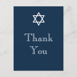 Star von David Dankeschön - Boy Dankeskarte